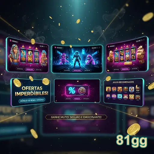 Ofertas de jogos VIP disponíveis no site 81gg, destacando promoções exclusivas.